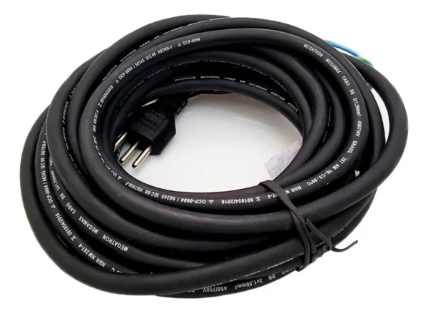 Cabo Elétrico C/ Plug Para Lav De Pressão Karcher 46099
